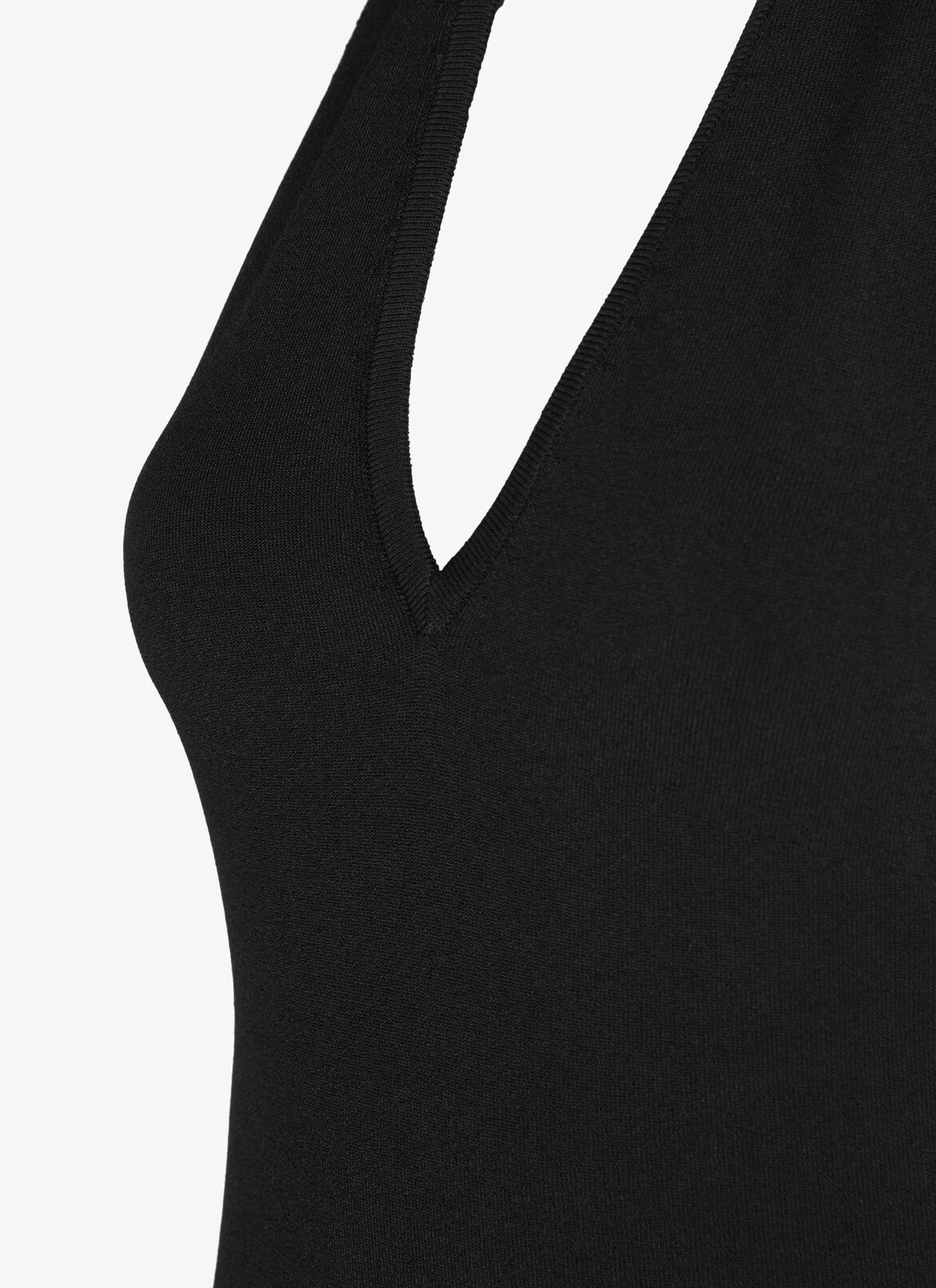Halter-Neck Bodysuit ALAÏA BLACK HALTER-NECK BODYSUIT